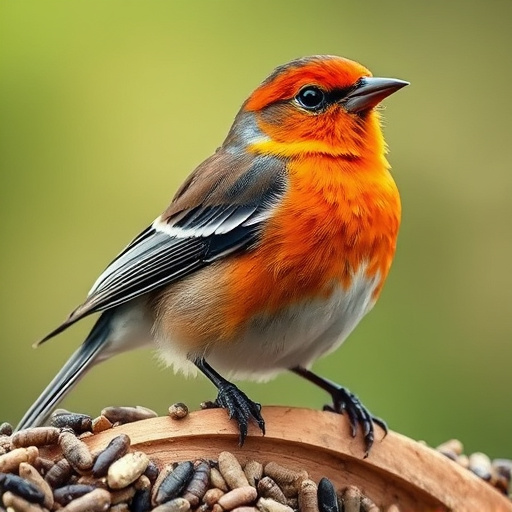Branded UK wild bird seed bags