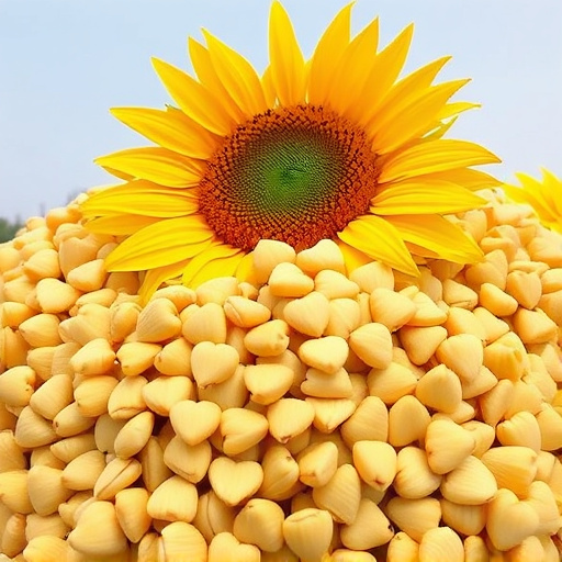 Bulk bag of sunflower hearts for feeding