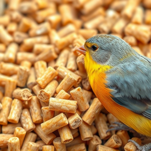 Bulk suet pellets ready for feeders