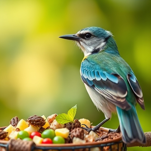 Dehydrated insects for wild birds