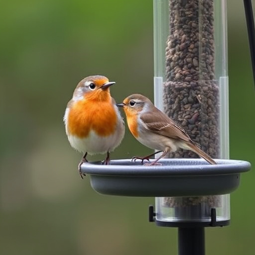 Insect-rich seed mix for UK robins