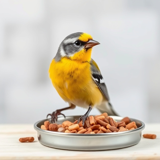 Online order confirmation for bird feed