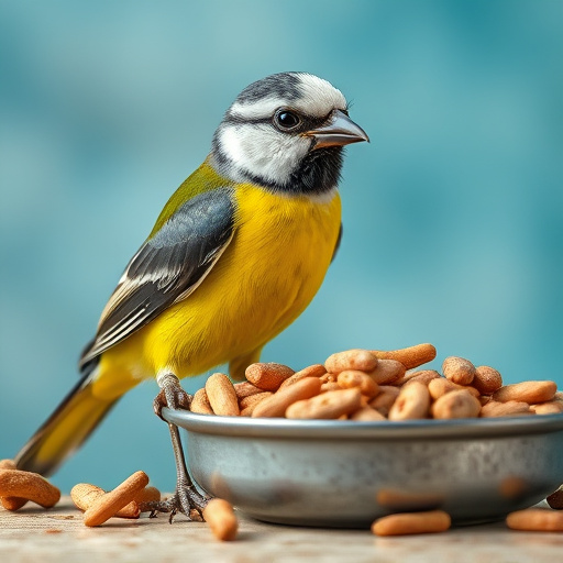 Person unpacking bird seed delivery box