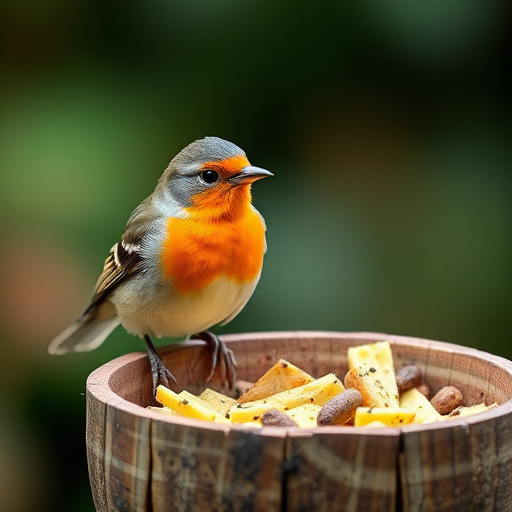 Selection of fine seeds for songbirds
