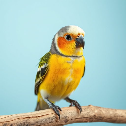 Eco-packaged bird feed on doorstep