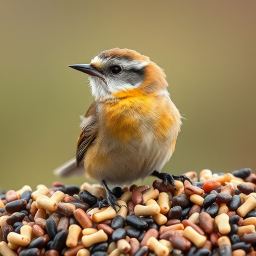 Mixed wild bird seed in UK packaging