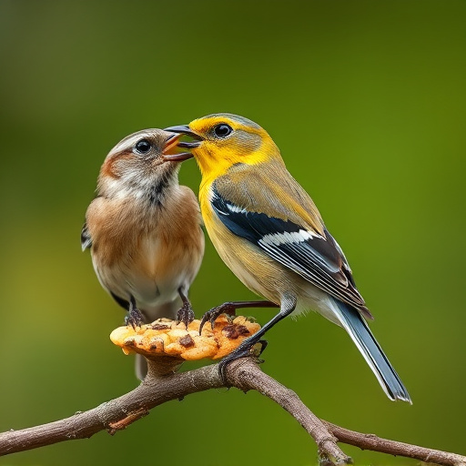 UK delivery box with bird seed label