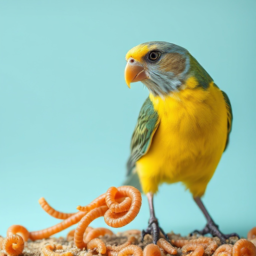 Bulk tub of mealworms for wild birds