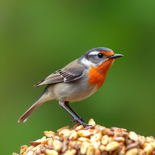 Checkout screen for garden bird supplies