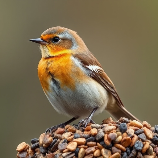 Checkout screen for garden bird supplies
