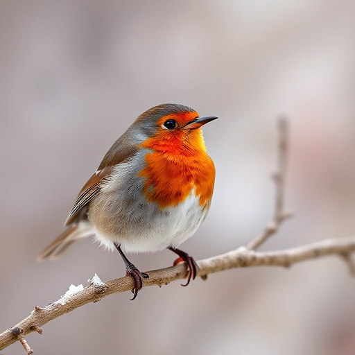 Fat balls placed near robin perch