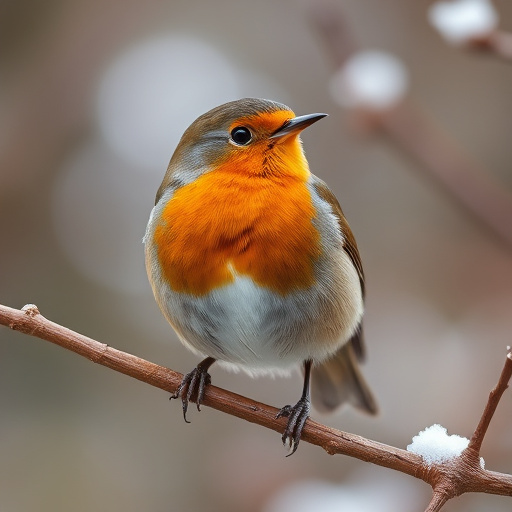 Fat balls placed near robin perch