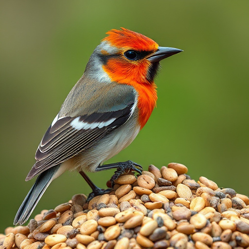 Mixed wild bird seed in UK packaging