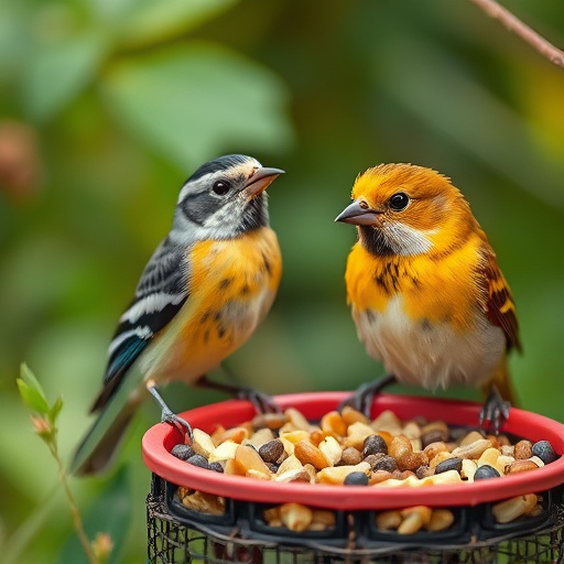 Website showing bird food bundle deals