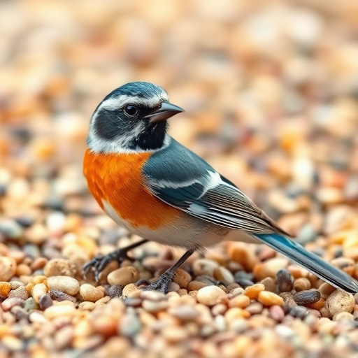 Bags of mixed bird seed varieties