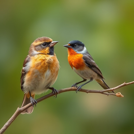 Birds feeding on sunflower hearts feeder