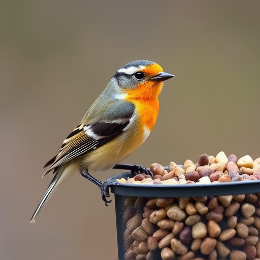 Checkout page for wild bird food