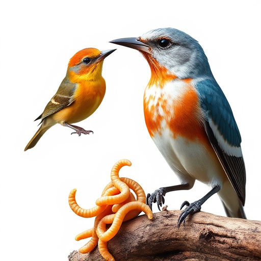 Nurturing Garden Birds with Optimal Mealworm Choices