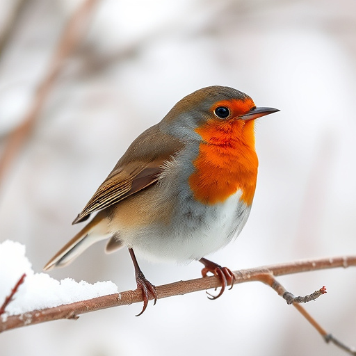 Crushed peanuts served for garden robins