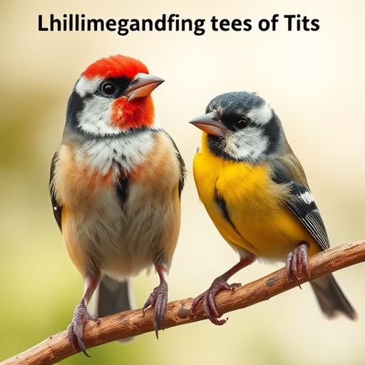 Fat balls in mesh feeder with tits