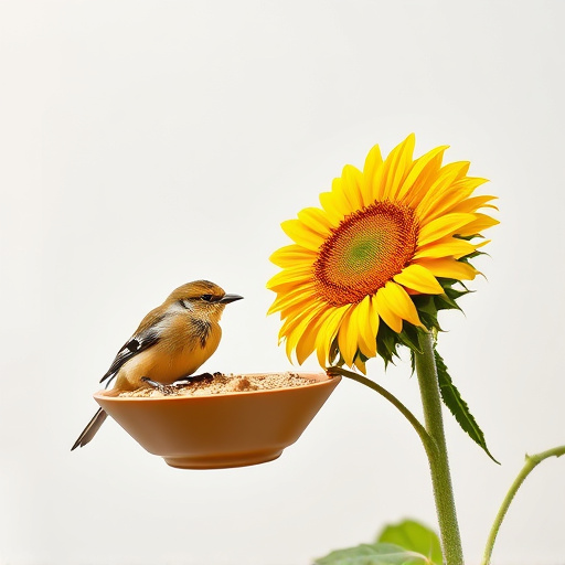 Sunflower Hearts: Feeding Birds Mess-Free and Healthy