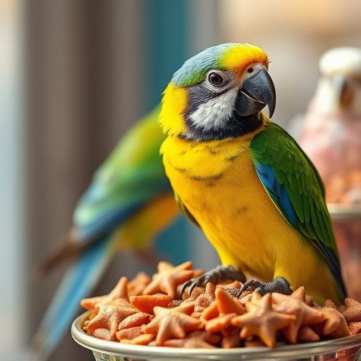 Garden birds near freshly delivered food