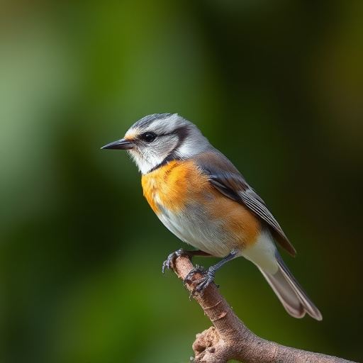 Mealworms served in low bird feeder