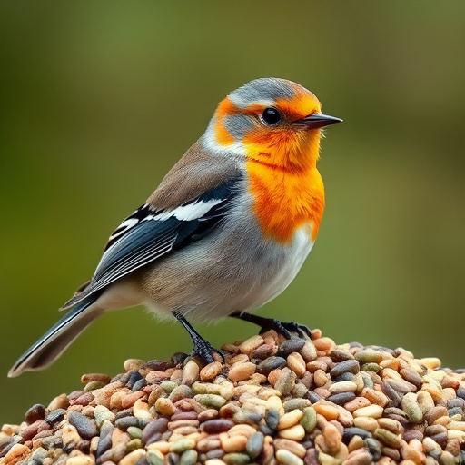Mixed wild bird seed in UK packaging
