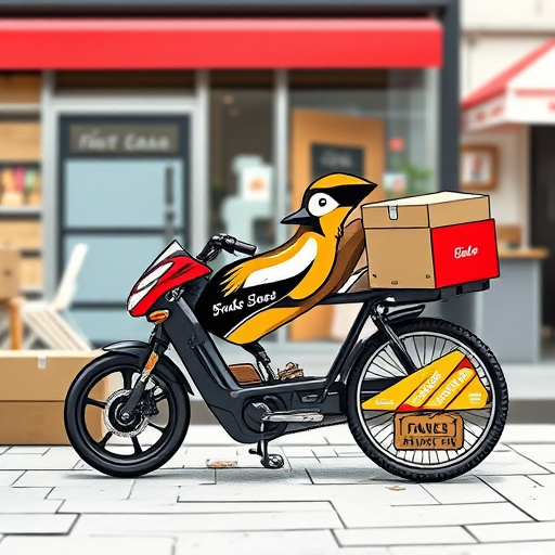 Online order confirmation for bird feed
