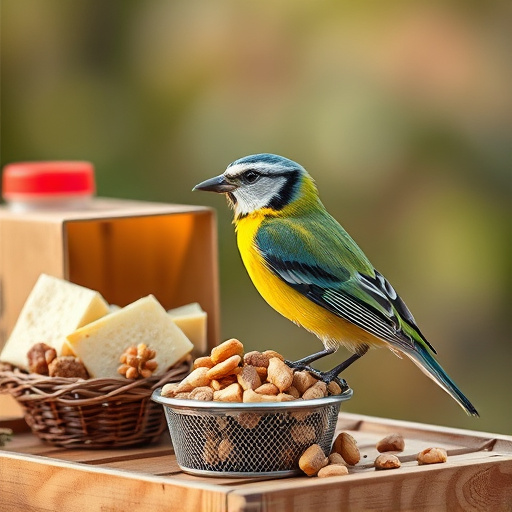 Online order confirmation for bird feed