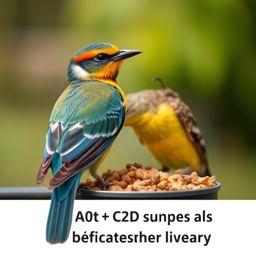 Online order confirmation for bird feed