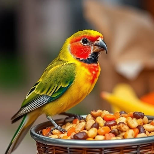 Online order confirmation for bird feed