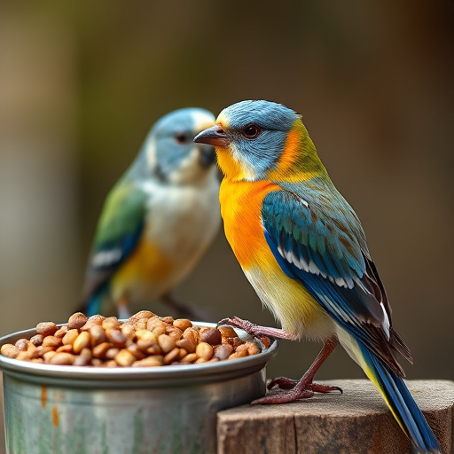Online order confirmation for bird feed