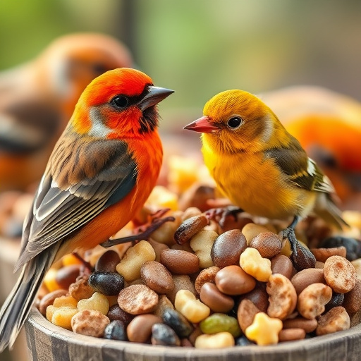 Online shop with garden bird supplies