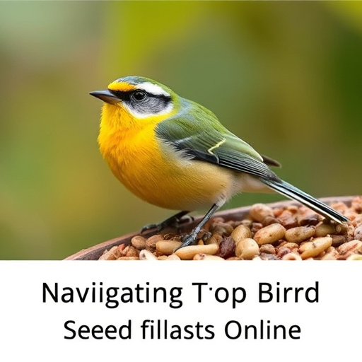 Online store bird seed product page