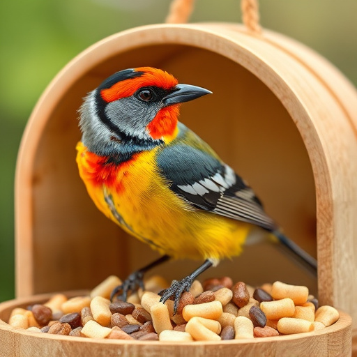 Person unpacking bird seed delivery box