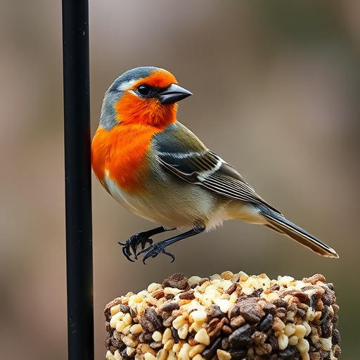 Seasonal bird feeding guide with UK birds