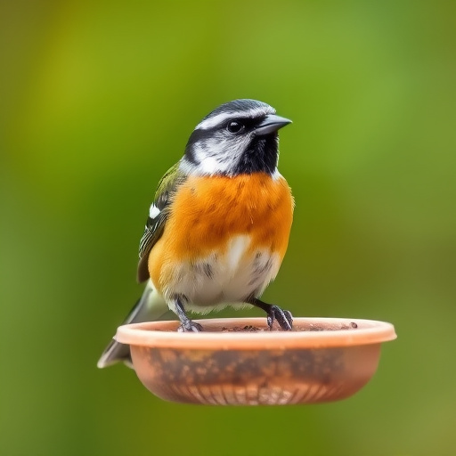 Selection of seed mixes for UK birds