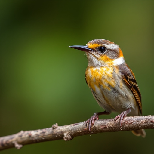 Small birds feeding on sunflower hearts