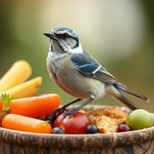 UK delivery box with bird seed label