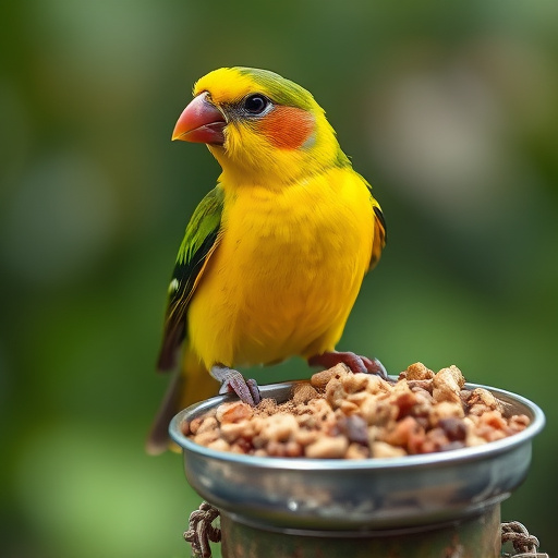 Variety of bird feed on website