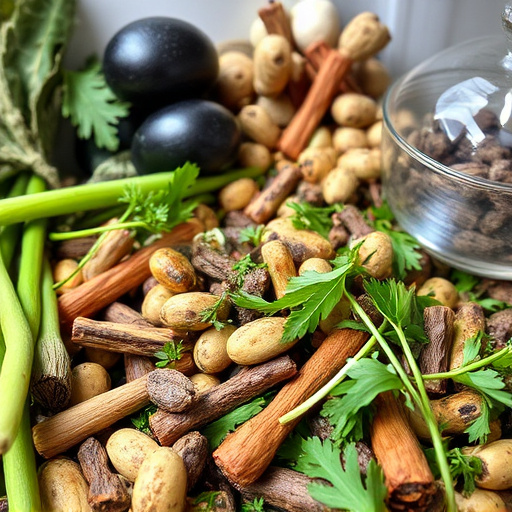 Variety of wild bird food in dishes