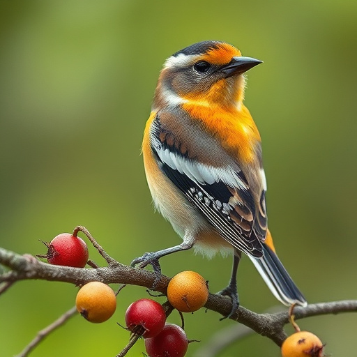 Variety of wild bird food in dishes