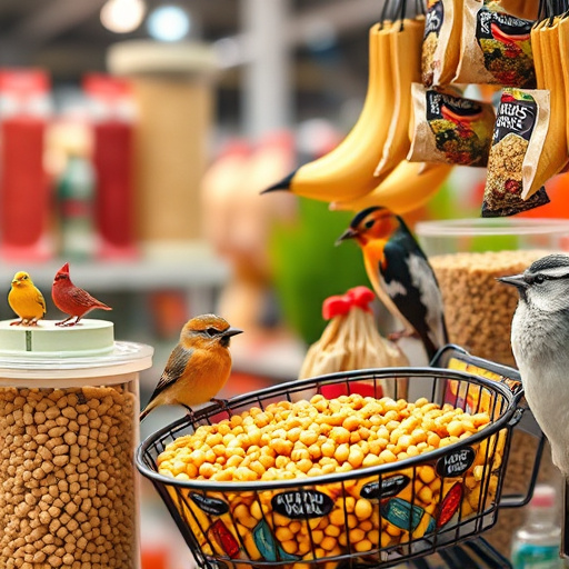 Website showing bird food bundle deals