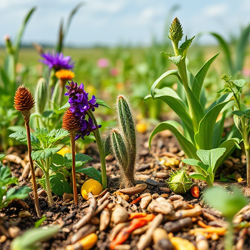 Bags of mixed bird seed varieties