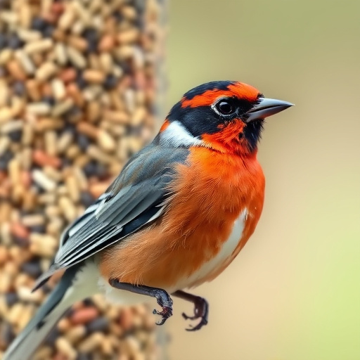 Bags of mixed bird seed varieties