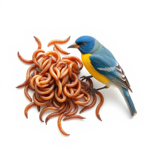 Mealworms Nurture Garden Birds: A Natural Dietary Boost