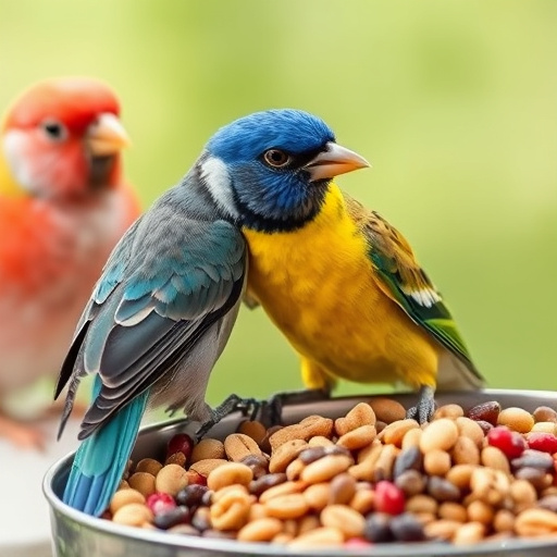 Bird food box left at front door