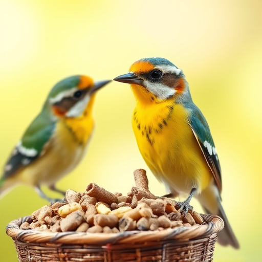 Bird food box left at front door