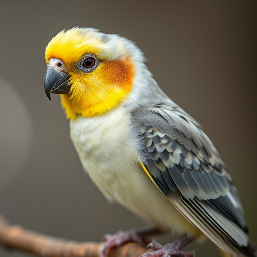 Bird food delivery with feathers on box